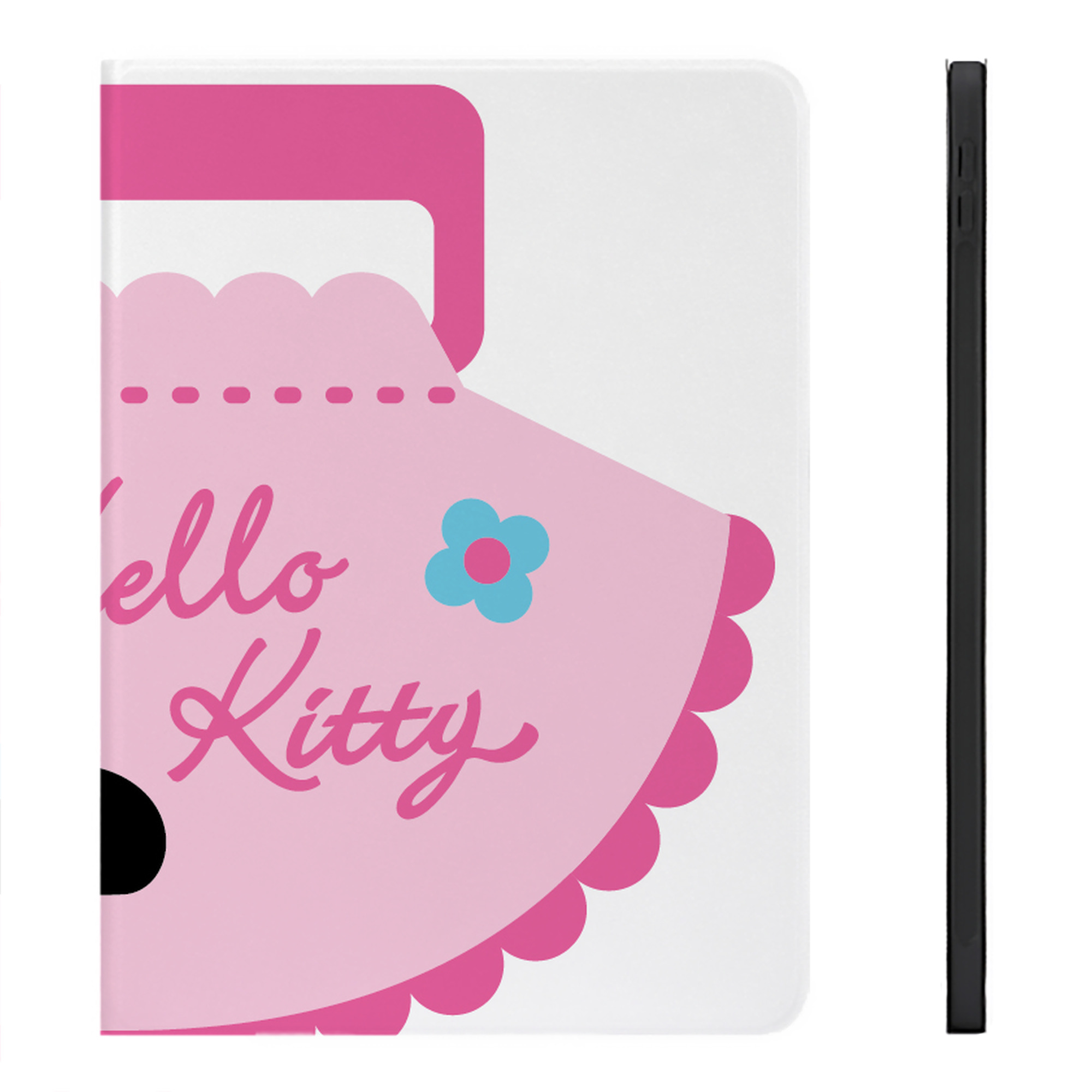 （画像用） Hello Kitty ハローキティ IPadケース ペンホルダー付き ブックスタイルデザイン